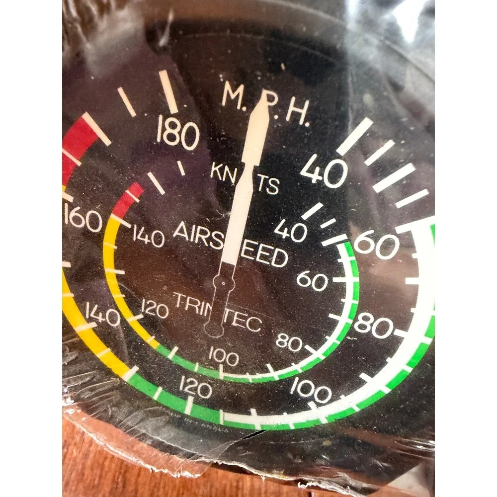 Trintec Aviation Instrument Coaster Set 4pc Flight Gauge Pilot Decor 9060 Pilot